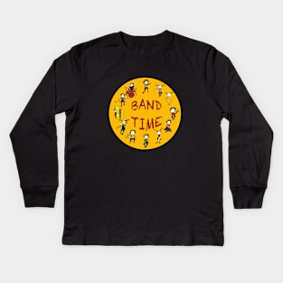 Band time Kids Long Sleeve T-Shirt